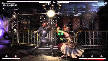 Mortal Kombat X beating spam jacqui