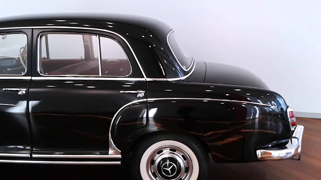 Mercedes 1958 220 S Ponton W180 YouTube