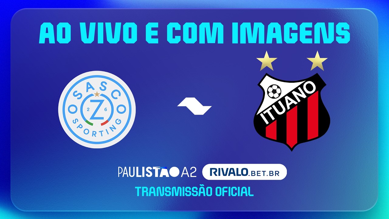JOGO COMPLETO: OSASCO SPORTING X ITUANO | RODADA 14 | PAULISTÃO A2 RIVALO 2026
