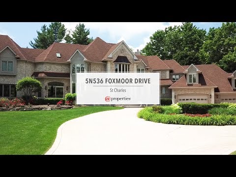536 Foxmoor Drive, St Charles, IL home video tour