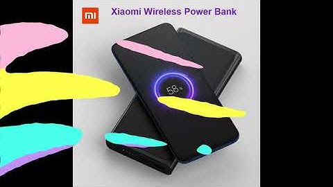 Xiaomi wireless charger power bank 10000mah ด ม ย