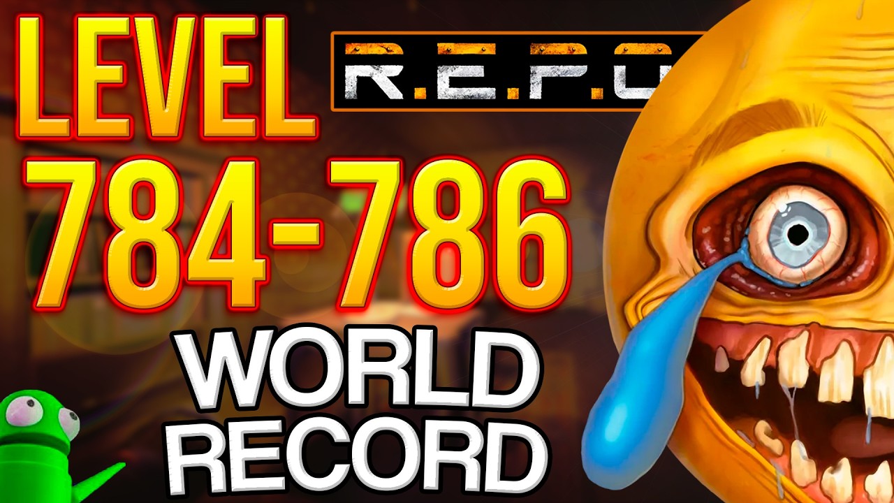 R.E.P.O. Solo World Record Level 784-786 | TROLLING MENTALIST!💀