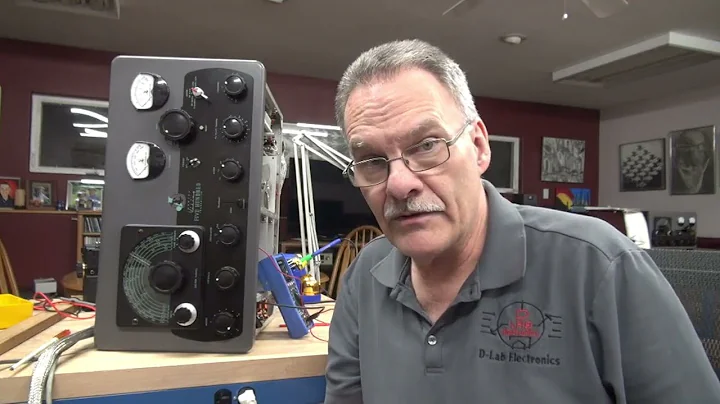 EF Johnson 500 Ham radio tube transmitter VFO Malfunction Lots of troubleshooting Caused by Mods