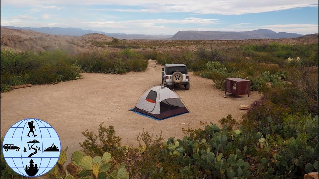 Desert camping in Big Bend National Park YouTube