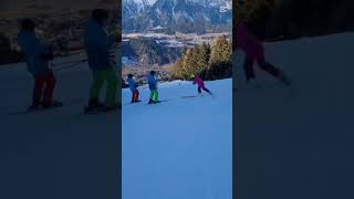 Prawie wyglebiłam XDDD chcecie org? #ski #fall #Planai
