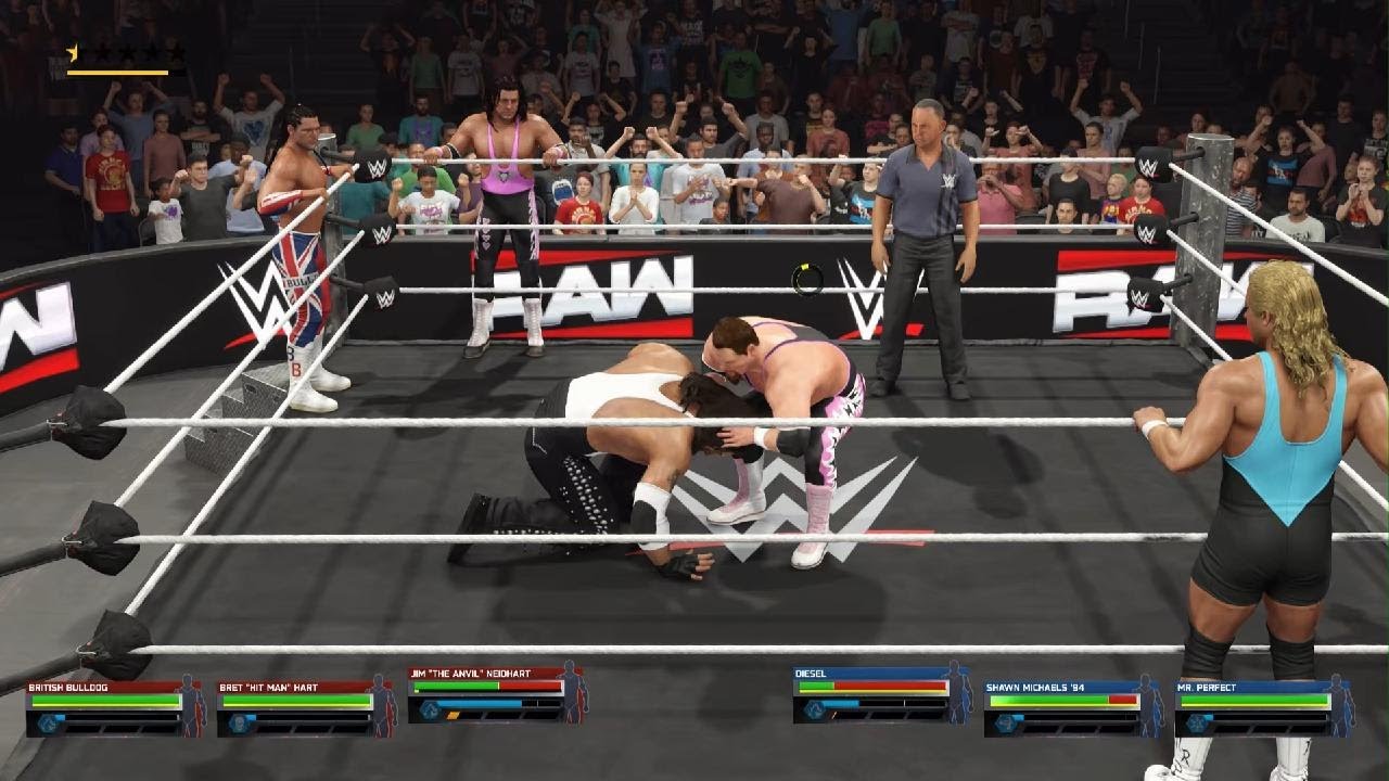6 Man Tag Team Match (WWE2K25 Week Nineteen Universe Mode)