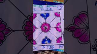 Its easy to draw pattern like this 🫟🖌️🎨#drawing #art #pattern #painting 🖌️chill how to draw