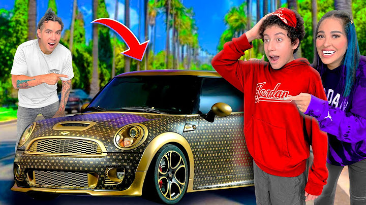 LE REGALAMOS UN AUTO A SPAY POR SU CUMPLEAÑOS 🎁