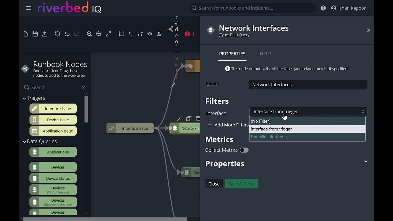 Riverbed IQ: Understanding Runbooks
