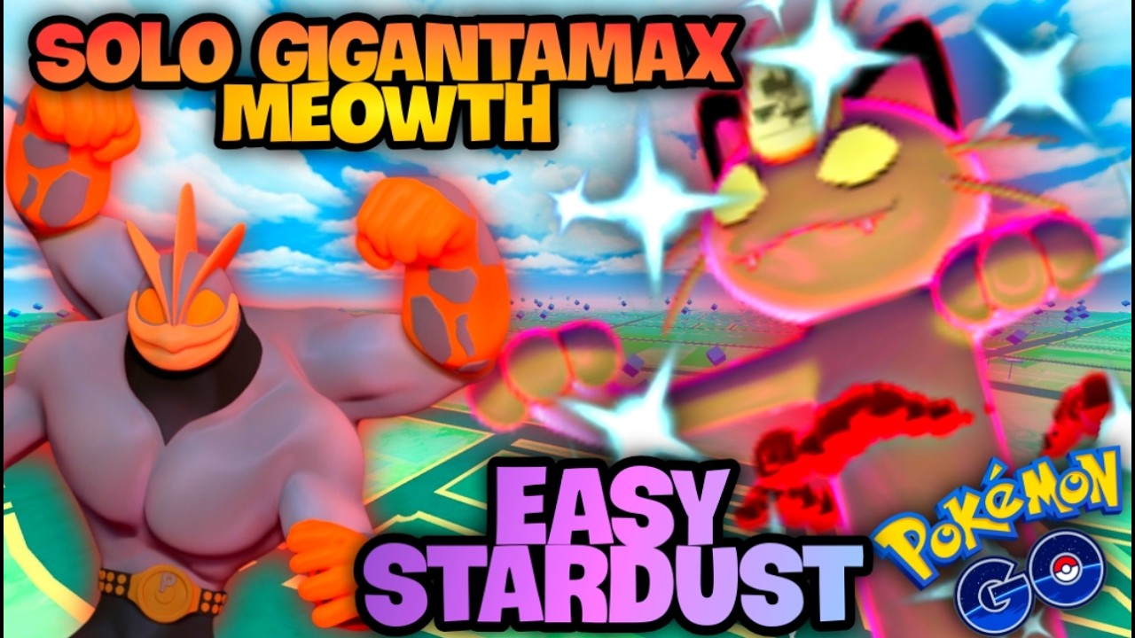 *DONT MISS SOLO GIGANTAMAX MEOWTH W/ CRAZY REWARDS* Pokemon GO news & tips