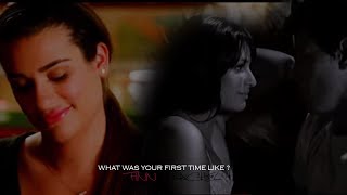 finn and rachel | what was your first time like? (5x16)