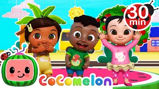 apples bananas dance cody and friends sing with cocomelon