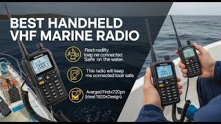 TOP 5 Best Handheld VHF Marine Radio 2026 | Don't Buy Until You Watch This!