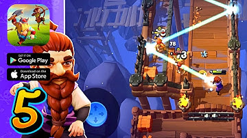 Loot Heroes Gameplay Walkthrough Part 5 - Epic Dungeon Loot Adventure! (iOS, Android)