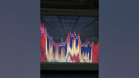 TLA715 TLA72 plays the game DOOM