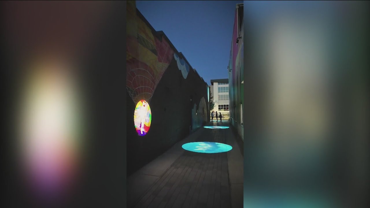 New Indianola alley art lighting up downtown