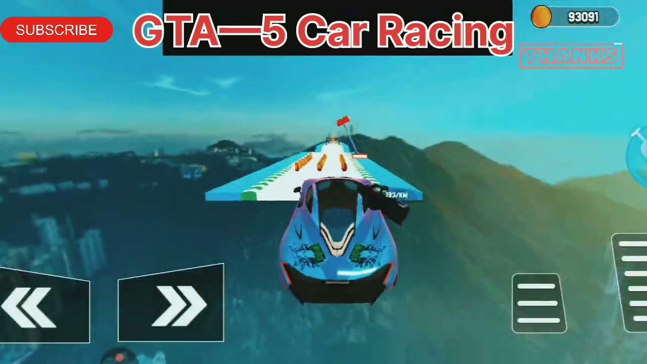 GTA—Mode Car Racing Game | Mega Ramp Car Stand Gameplay