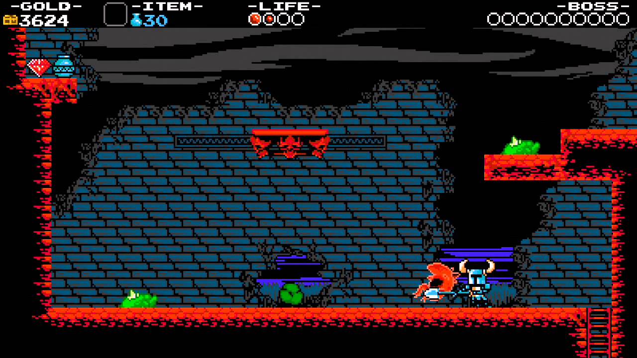 Shovel Knight - Lich Yard Frog Jump