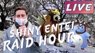 SHINY ENTEI \& MILTANK RAIDS + UK RAID HOUR LIVE! in the UK with PoGoMiloUK | Pokemon GO