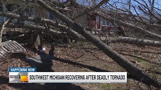 Tornado cleanup continues in Cass  County as residents report varied warning alerts