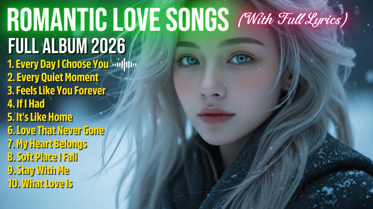 💕 Every Day I Choose You 💕 | English Romantic Love Songs 2026 with Full Lyric💕