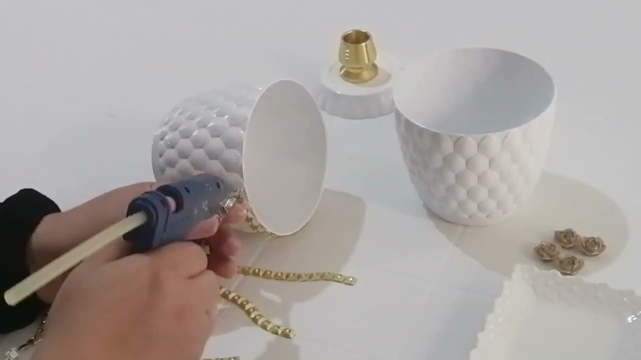 فيديو ممتع ومفيد 💯 لا تشتري ديكورات باهضة الثمن إصنعيها بنفسك 👍 recyclage # فن الديكور المنزلي