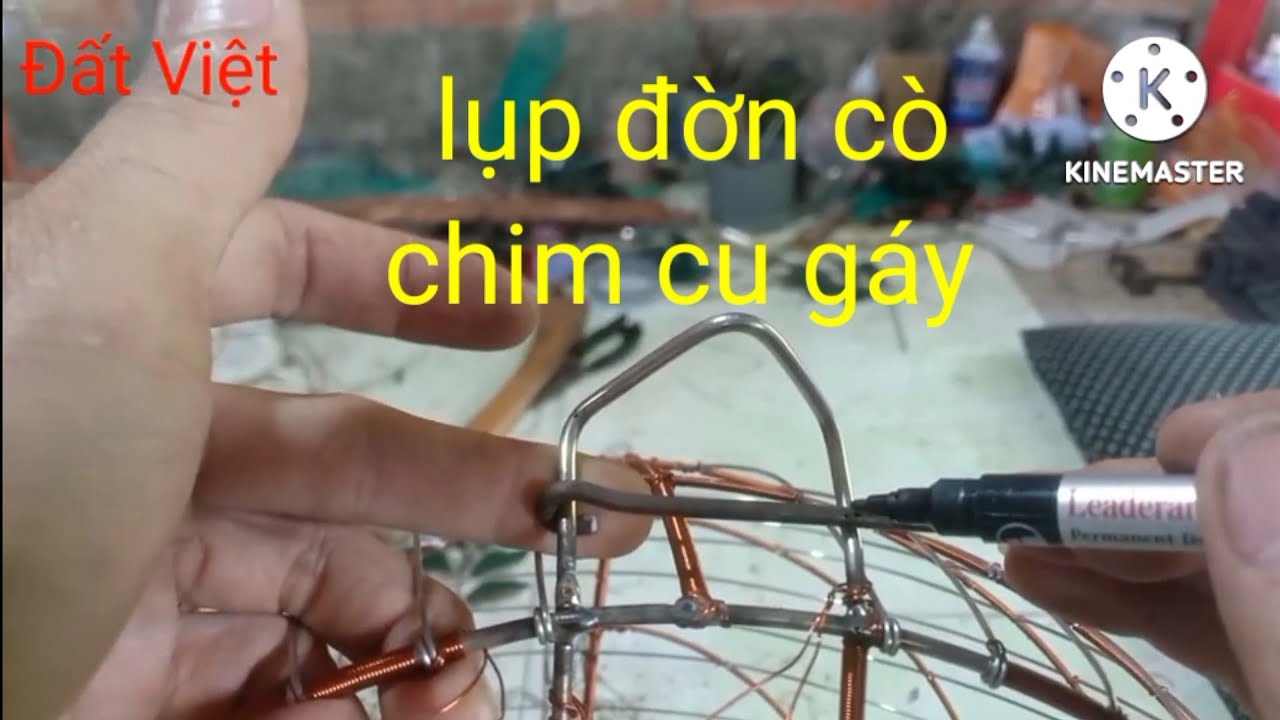 hướng dẫn làm lụp bẫy đờn cò (phần 2 cuối)
