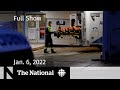 CBC News: The National | Hospital pressure, Capitol Hill riot anniversary, Grocery delivery cost