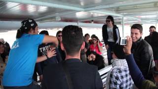 Haka Dance During the Ferry Trip on Bosphorus