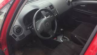 2010 Suzuki SX4 startup