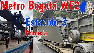 Primicia Viga Cajón Nave Central De Estación 3 Metro De Bogotá Wf2