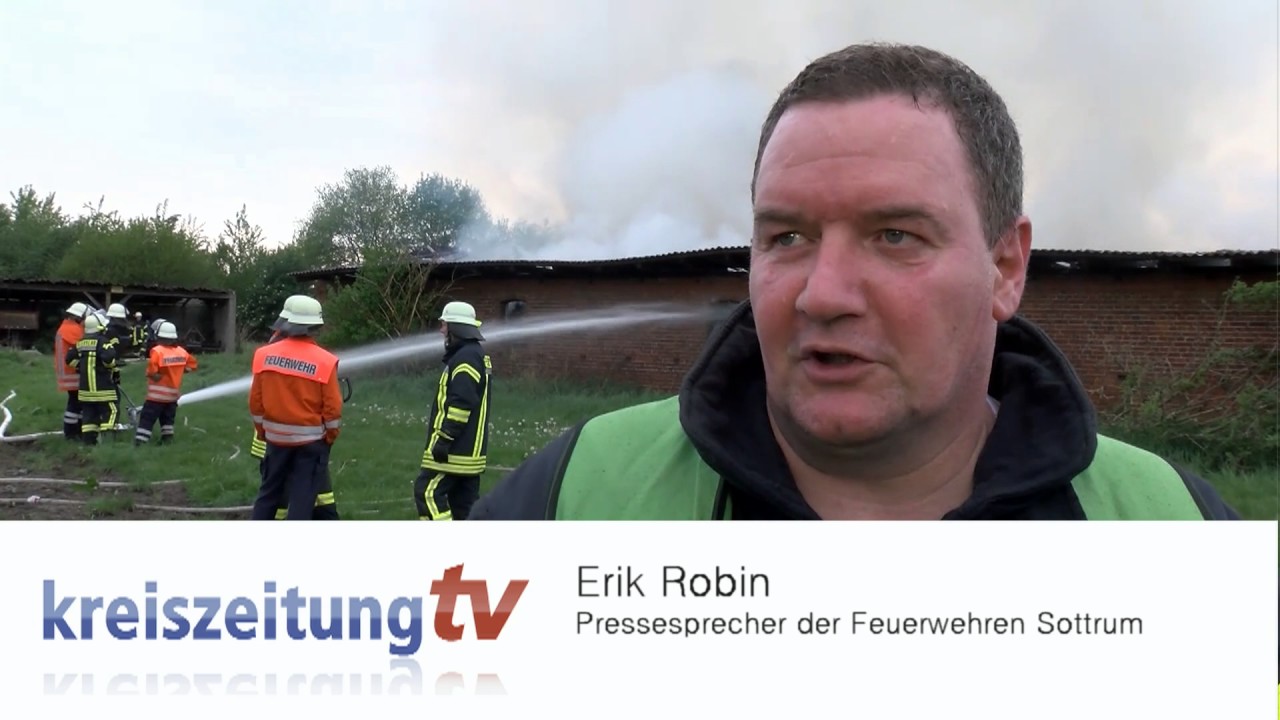 Scheune brennt in Sottrum