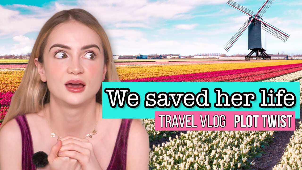How We Saved a Woman's Life on Our Trip to See Tulips in Holland | Keukenhof Vlog - YouTube
