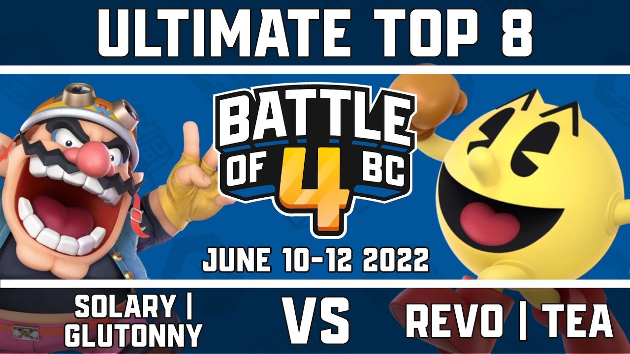 Solary | Glutonny vs Revo | Tea - Ultimate Singles Top 8 - Battle of BC 4