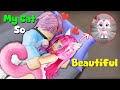 From A Cute Cat I Turn Into A Pretty Girl EPISODE 1 4 Lila Cute Roblox 