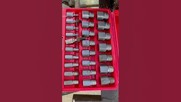 Screw extractor set tool