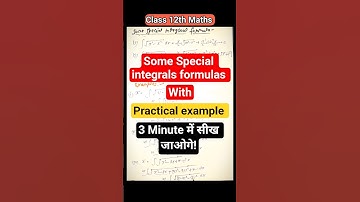 integration EX-7.7 Based Formulas explained in 3 Minute #shorts