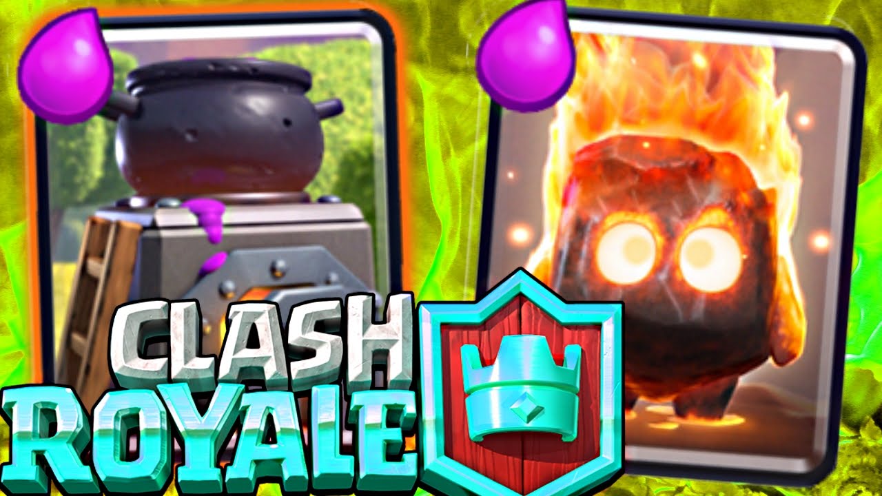 Clash Royale NO SPELL Furnace Deck! YouTube