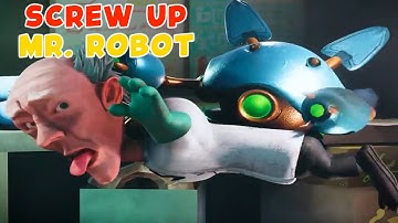 Mad Scientist - Strategy Games Gameplay Walkthrough  Level- 4  Screw Up Mr. Robot