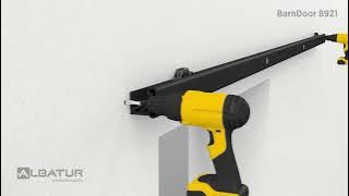 BarnDoor 8921 - Sliding Door System Installation Optional / 119-8921