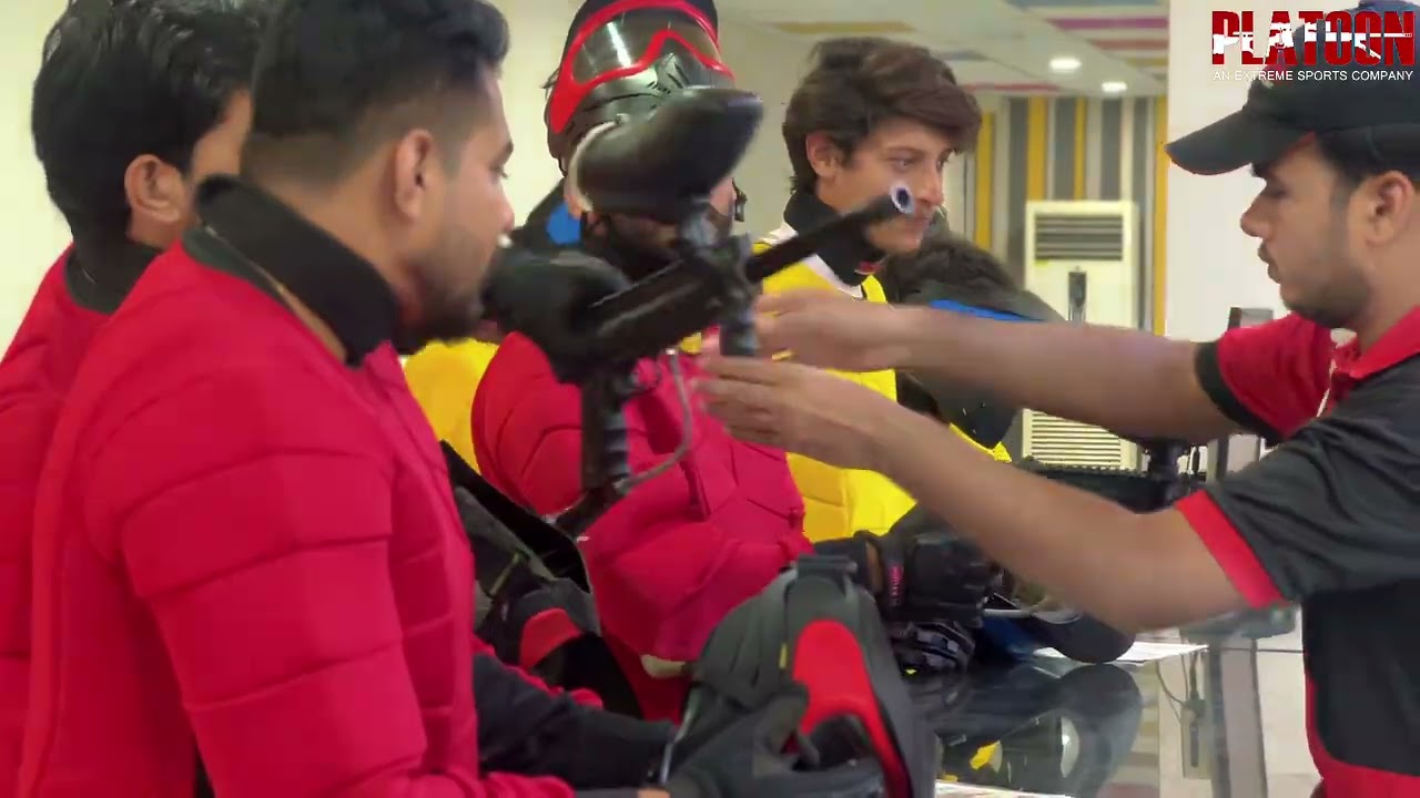 Weekend plan sorted: Paintball with the boys Paintball Combat Faisalabad