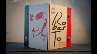 LIBRO OBJETO - Roberto y Eliza / Novela gráfica (ECUADOR-MÉXICO)