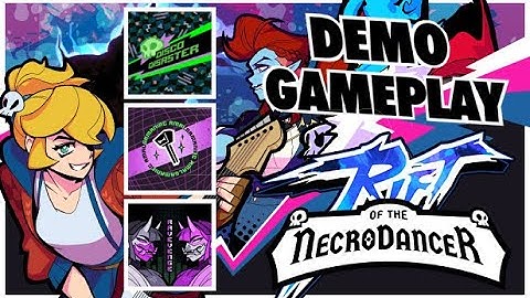 Rift of the NecroDancer (Demo) - Hard Mode All Stages [S Rank]