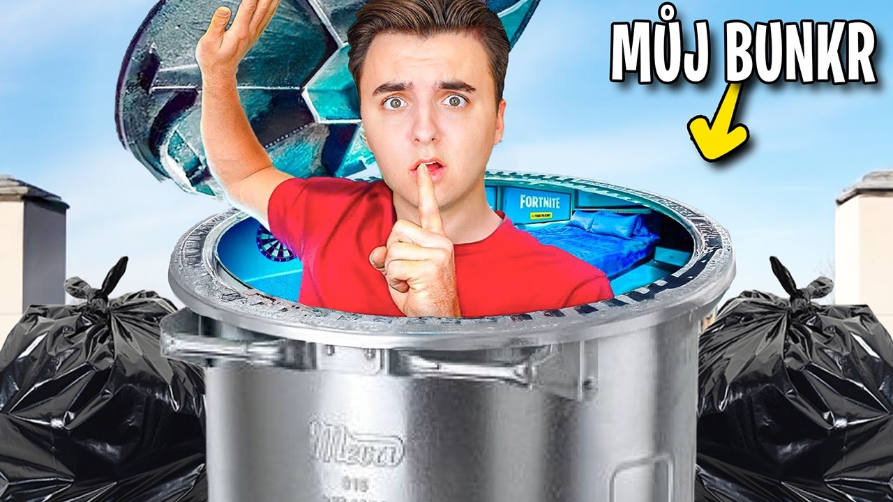 Postavil jsem Tajnou Místnost v Popelnici!