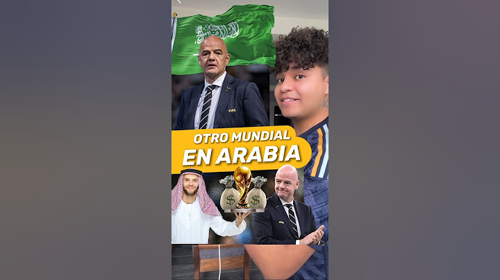 💰OTRO MUNDIAL EN ARABIA 🇸🇦 Confirmado el 2034 #futbol #shorts #soccer #football #viral #arabia
