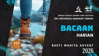 BACAAN HARIAN BAKTI WANITA ADVENT UNI INDONESIA KAWASAN TENGAH | TERANG YANG BERCAHAYA |