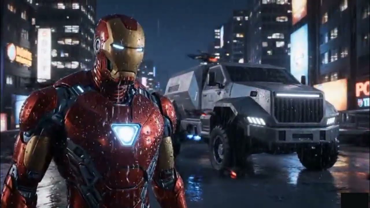 Iron Man’s High-Tech Tesla Cybertruck – Marvel Fans Will Love This!