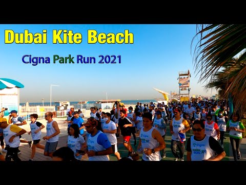 Dubai Best Places | Kite Beach Morning Walking Tour 20 November 2021