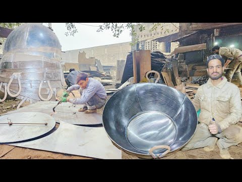 Genius Man Manufacturing Giant Pots With Skills | Manufacturing Process Of Giant Pots