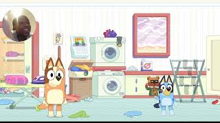 Bluey Let's Play Game New Place Laundry | Clean Up The Laundry Room
